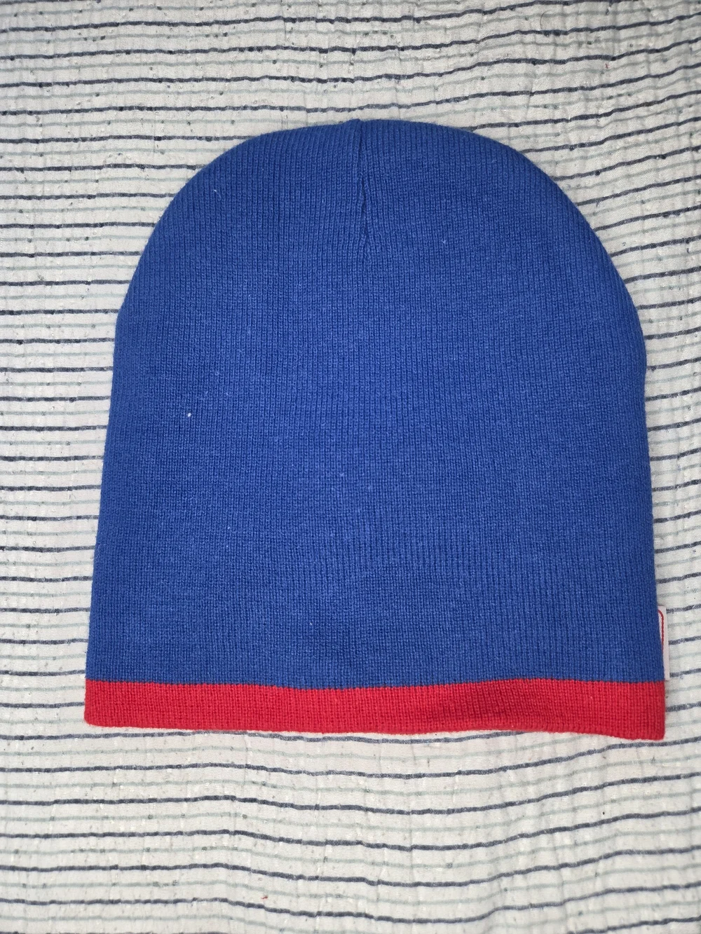 Mario Nintendo 2003 Vintage Beanie Red And Blue New